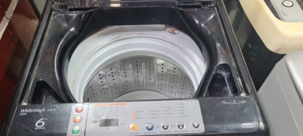 Whirlpool Top Load Washing Machine Black in Color - Image 4